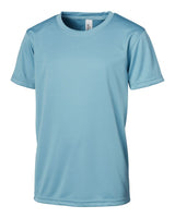 Clique Youth Spin Solution-dyed Performance Jersey Short Sleeve Tee-2