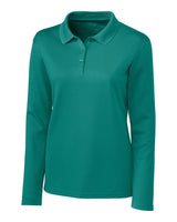 Clique Women's Spin Solution-dyed Performance Pique Long Sleeve Polo-1