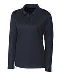 Clique Women's Spin Solution-dyed Performance Pique Long Sleeve Polo-1