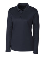 Clique Women's Spin Solution-dyed Performance Pique Long Sleeve Polo-1