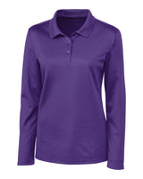 Clique Women's Spin Solution-dyed Performance Pique Long Sleeve Polo-1