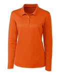 Clique Women's Spin Solution-dyed Performance Pique Long Sleeve Polo-1