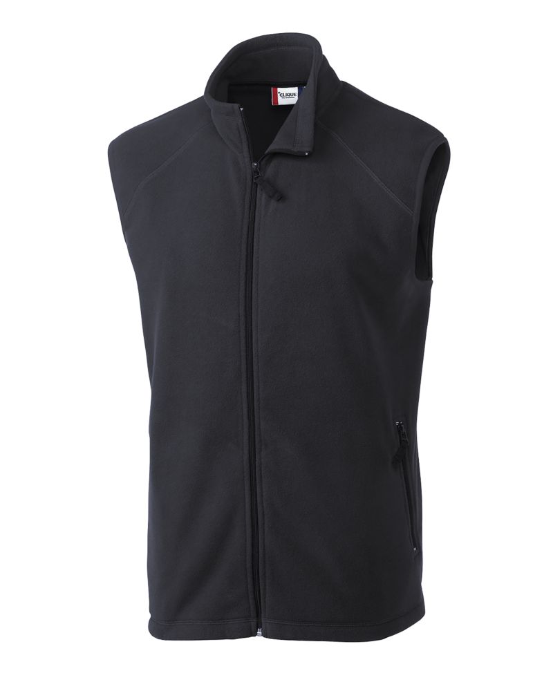 Clique Men's Summit Performance Fleece Full Zip Vest-2