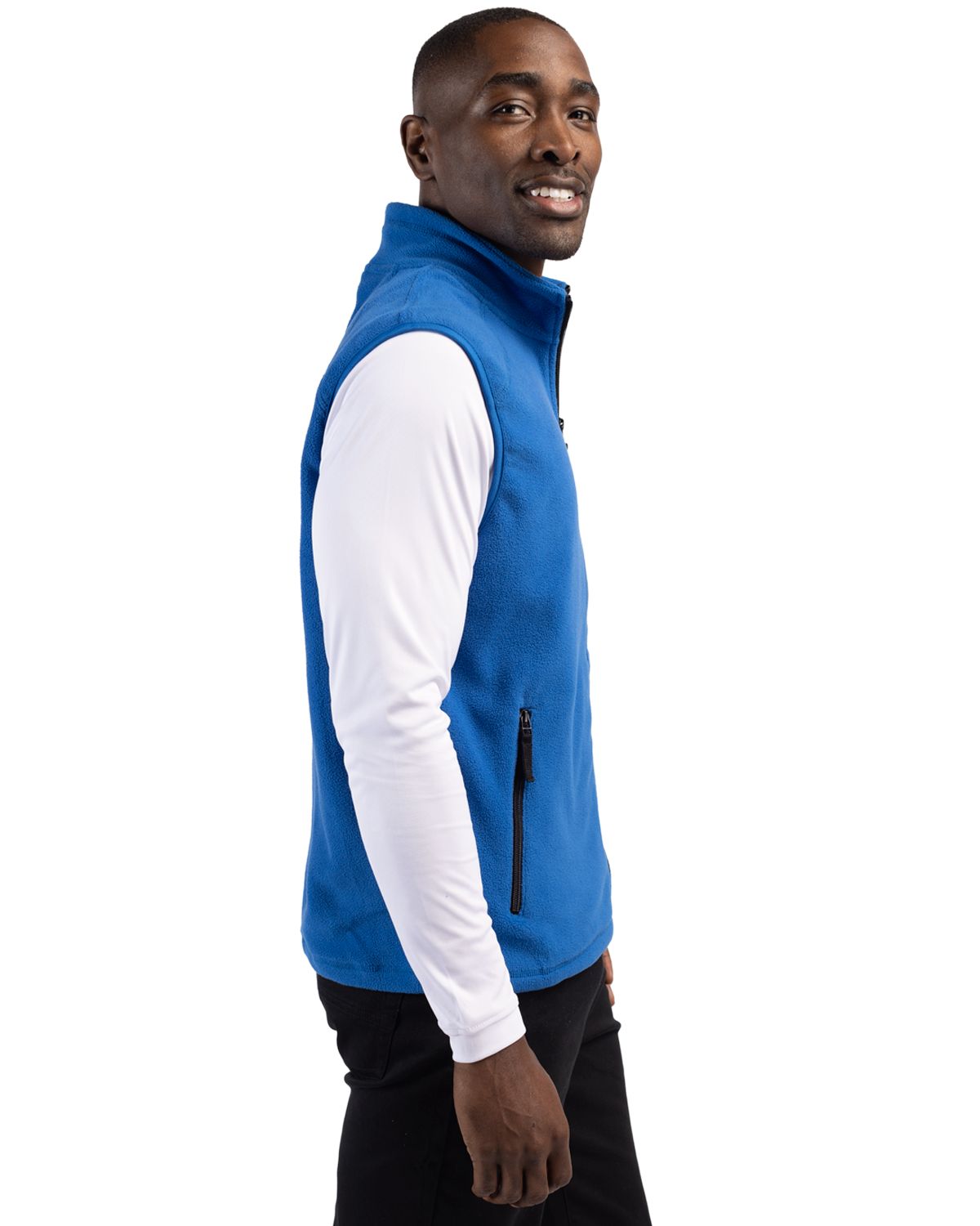 Clique Men's Summit Performance Fleece Full Zip Vest-3