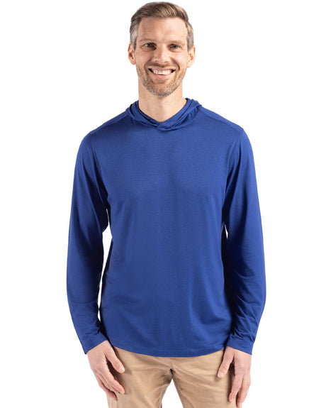 Cutter & Buck Men's Coastline Recycled Double Peached Hooded Pullover Mens Apparel Sweatshirts & Fleece