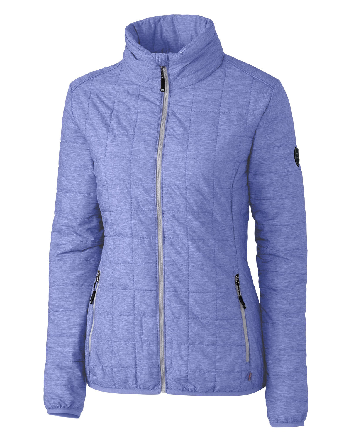 Cutter & Buck Women's Rainier Recycled Insulated Puffer Full Zip Jacket Womens Apparel Jackets & Vests