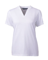 Cutter & Buck Women's Forge Recycled Four-Way Stretch Heathered Blade Top Womens Apparel Shirts & Tops