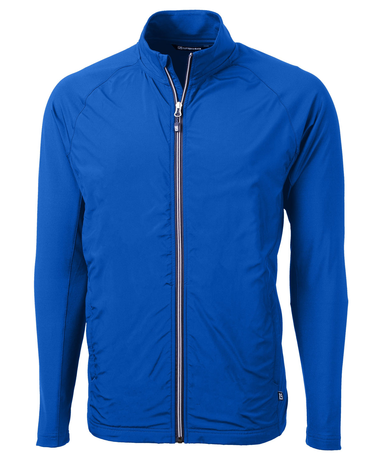 Cutter & Buck Men's Adapt Recycled Soft Knit Stretch Hybrid Full Zip Jacket Mens Apparel Jackets & Vests