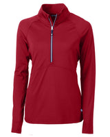 Cutter & Buck Women's Adapt Recycled Soft Knit Stretch Half Zip Pullover-2