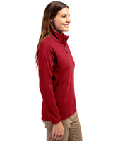 Cutter & Buck Women's Adapt Recycled Soft Knit Stretch Half Zip Pullover-5