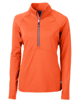 Cutter & Buck Women's Adapt Recycled Soft Knit Stretch Half Zip Pullover-5
