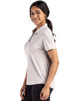 Cutter & Buck Women's Coastline Recycled Double Peached Dolman Polo-6