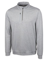 Cutter & Buck Men's Stealth Heathered Quarter Zip-1