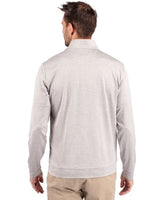 Cutter & Buck Men's Stealth Heathered Quarter Zip-5