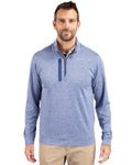 Cutter & Buck Men's Stealth Heathered Quarter Zip-1