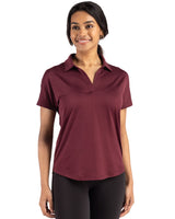 Cutter & Buck Women's Coastline Recycled Double Peached Dolman Polo-4