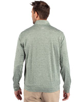 Cutter & Buck Men's Stealth Heathered Quarter Zip-5