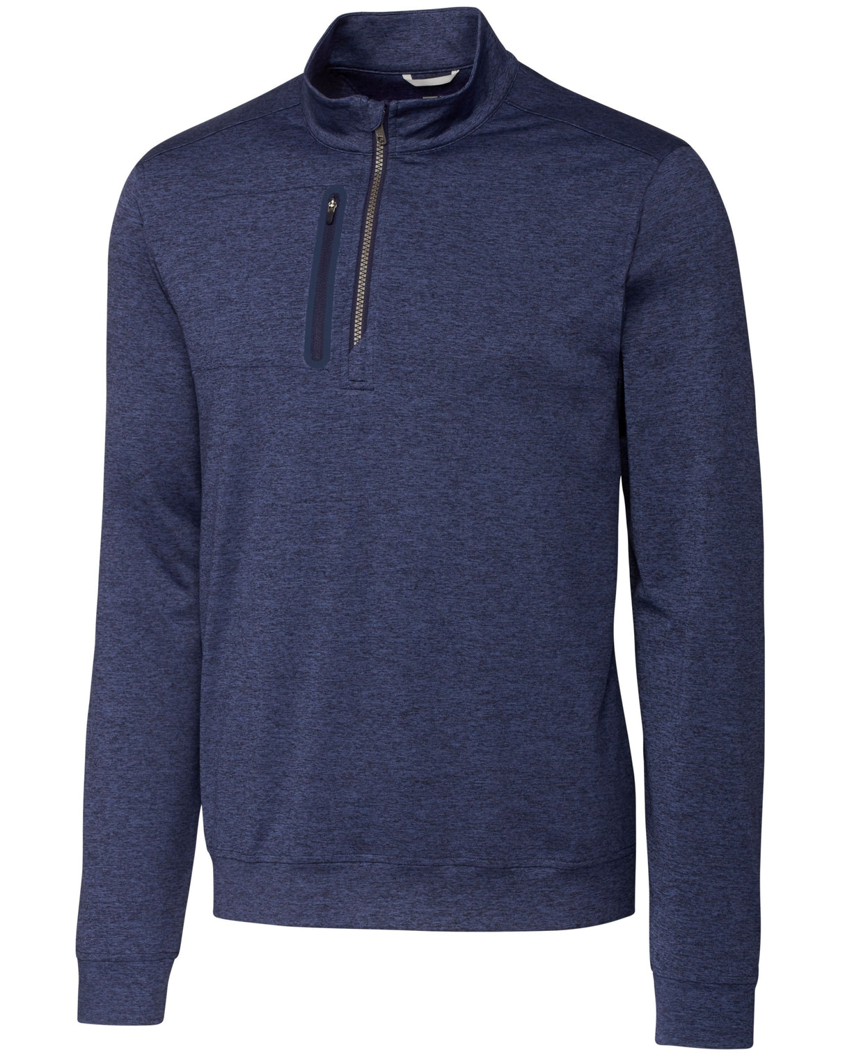 Cutter & Buck Men's Stealth Heathered Quarter Zip-5