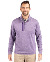 Cutter & Buck Men's Stealth Heathered Quarter Zip-2