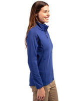 Cutter & Buck Women's Adapt Recycled Soft Knit Stretch Half Zip Pullover-4