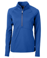Cutter & Buck Women's Adapt Recycled Soft Knit Stretch Half Zip Pullover-6