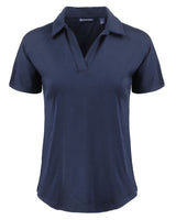 Cutter & Buck Women's Coastline Recycled Double Peached Dolman Polo-1