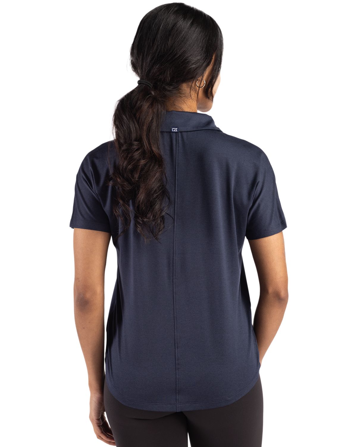 Cutter & Buck Women's Coastline Recycled Double Peached Dolman Polo-6