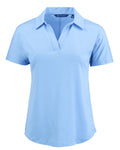 Cutter & Buck Women's Coastline Recycled Double Peached Dolman Polo-1