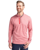 Cutter & Buck Men's Stealth Heathered Quarter Zip-3