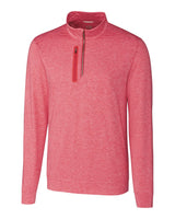 Cutter & Buck Men's Stealth Heathered Quarter Zip-6