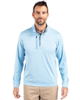 Cutter & Buck Men's Stealth Heathered Quarter Zip-3