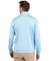 Cutter & Buck Men's Stealth Heathered Quarter Zip-4