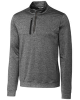 Cutter & Buck Men's Stealth Heathered Quarter Zip-1