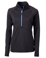 Cutter & Buck Women's Adapt Recycled Soft Knit Stretch Half Zip Pullover-1