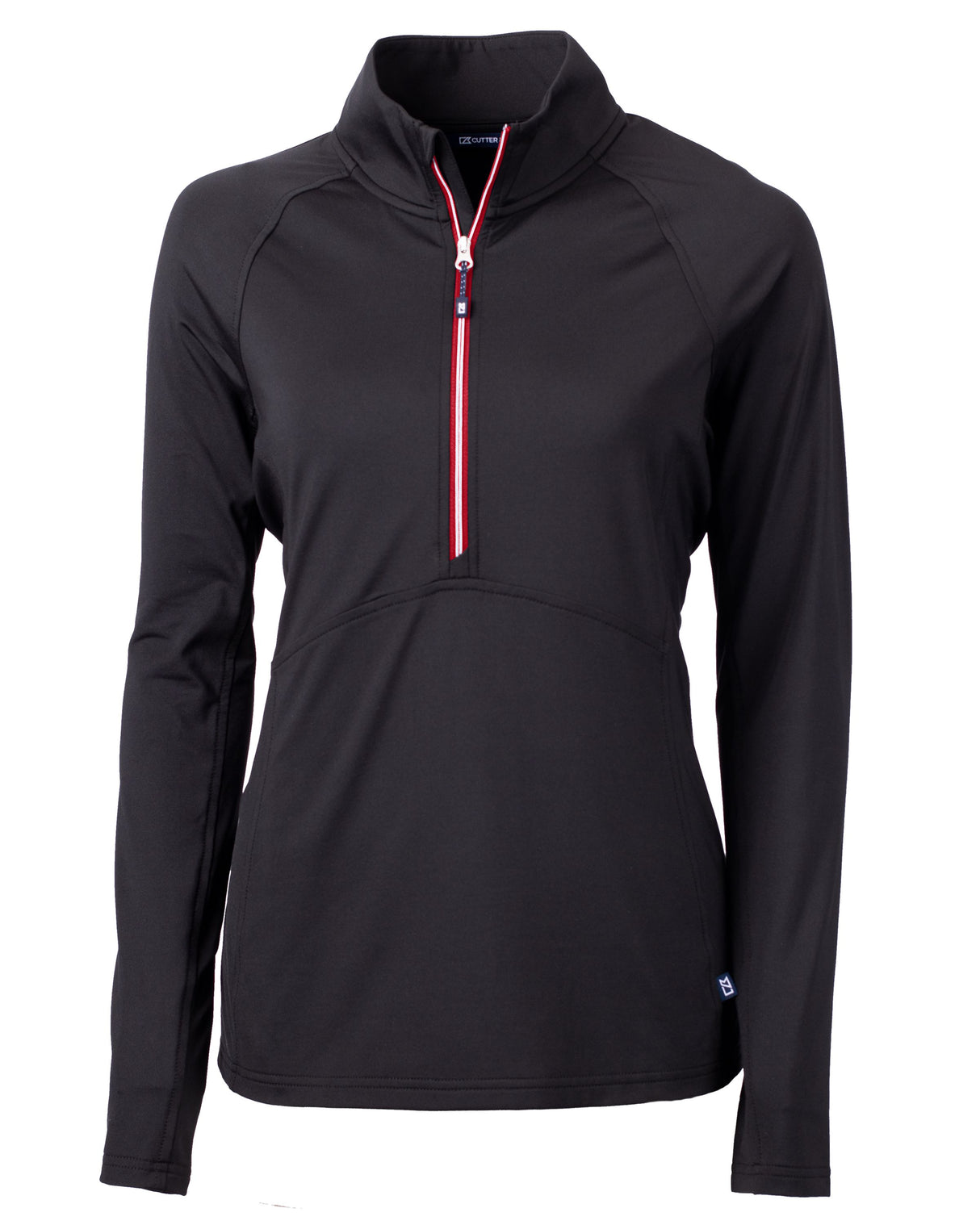 Cutter & Buck Women's Adapt Recycled Soft Knit Stretch Half Zip Pullover-1