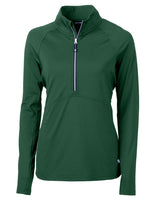 Cutter & Buck Women's Adapt Recycled Soft Knit Stretch Half Zip Pullover-2