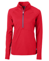 Cutter & Buck Women's Adapt Recycled Soft Knit Stretch Half Zip Pullover-3