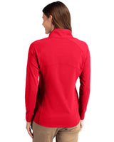 Cutter & Buck Women's Adapt Recycled Soft Knit Stretch Half Zip Pullover-7