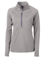 Cutter & Buck Women's Adapt Recycled Soft Knit Stretch Half Zip Pullover-2
