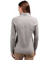 Cutter & Buck Women's Adapt Recycled Soft Knit Stretch Half Zip Pullover-4