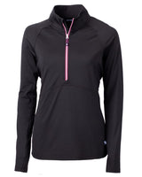 Cutter & Buck Women's Adapt Recycled Soft Knit Stretch Half Zip Pullover-2