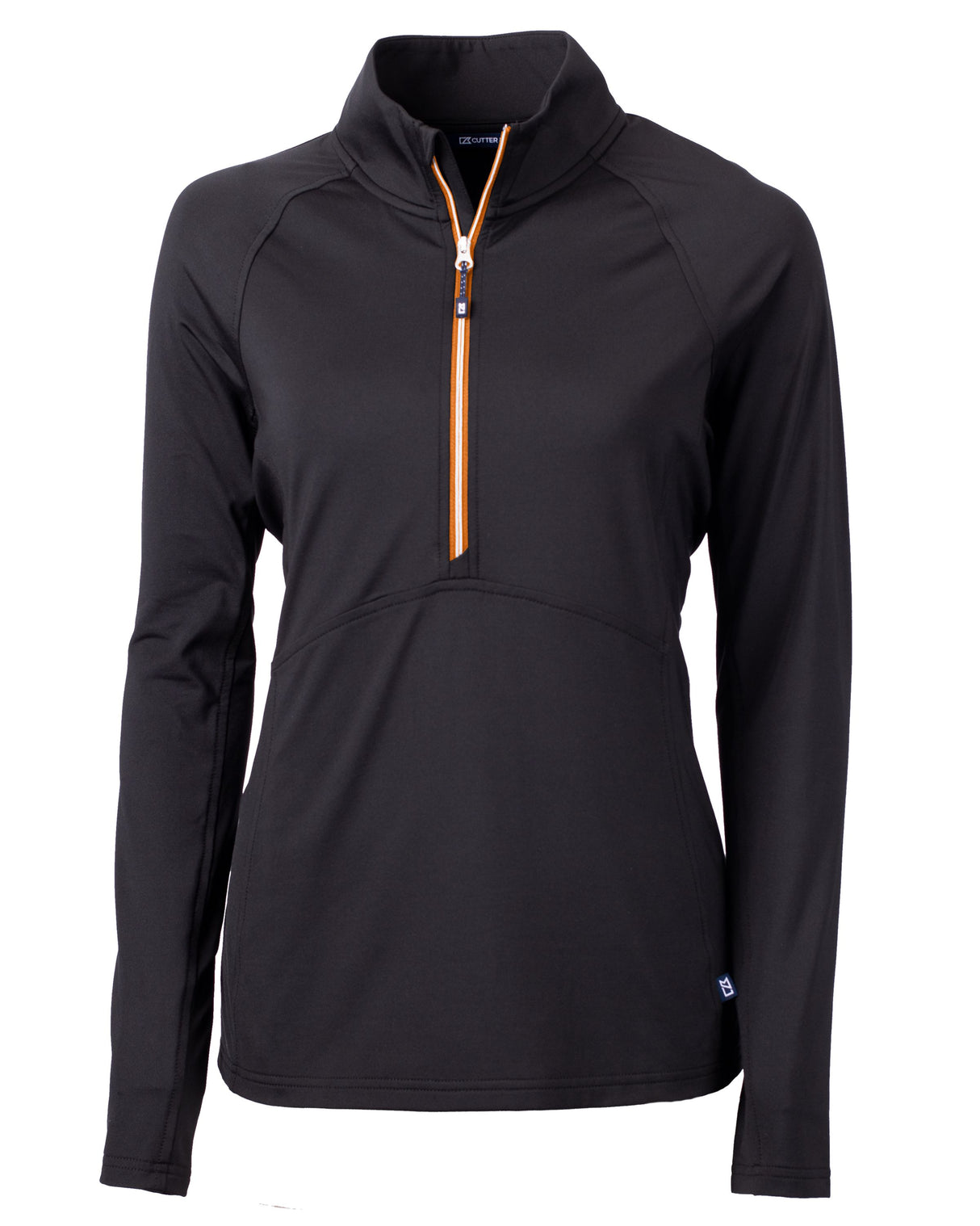 Cutter & Buck Women's Adapt Recycled Soft Knit Stretch Half Zip Pullover-1