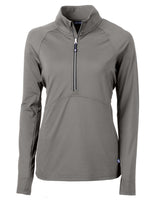 Cutter & Buck Women's Adapt Recycled Soft Knit Stretch Half Zip Pullover-2