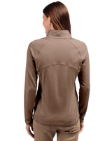 Cutter & Buck Women's Adapt Recycled Soft Knit Stretch Half Zip Pullover-5