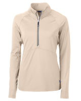 Cutter & Buck Women's Adapt Recycled Soft Knit Stretch Half Zip Pullover-1