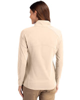 Cutter & Buck Women's Adapt Recycled Soft Knit Stretch Half Zip Pullover-5