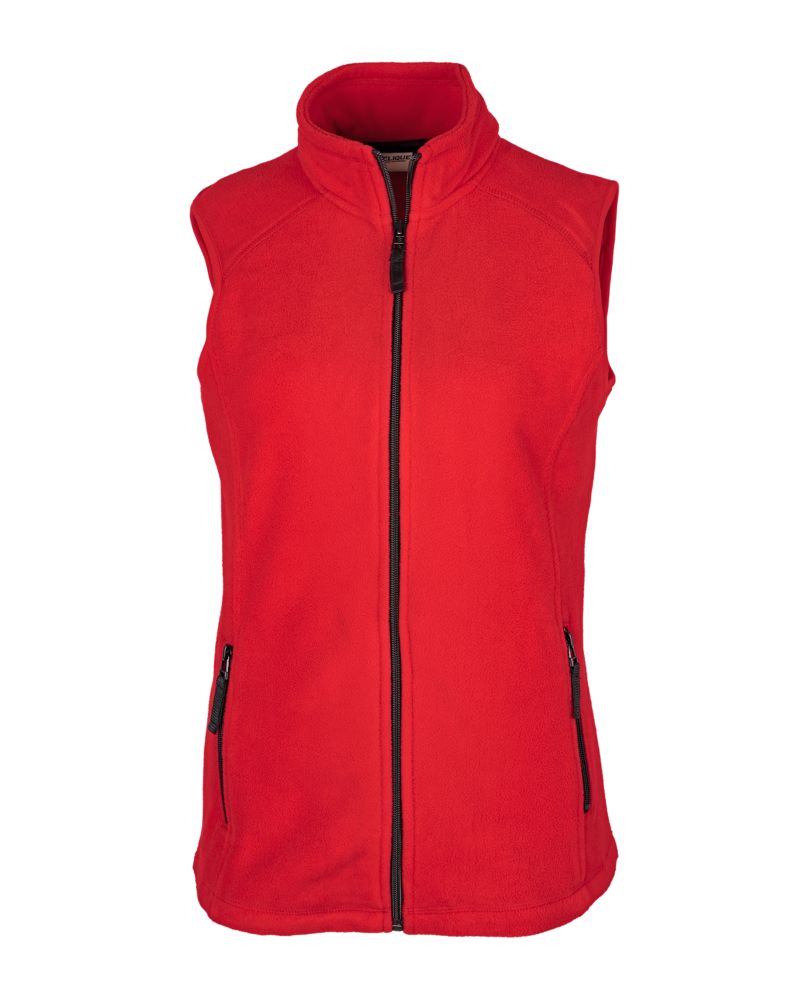 Clique Women's Summit Performance Fleece Full Zip Vest-2
