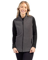 Clique Women's Summit Performance Fleece Full Zip Vest-2