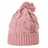 Richardson 141 Chunk Twist Knit Beanie with Cuff & Pom Hat Unisex Accessories Hats & Caps
