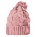 Richardson 141 Chunk Twist Knit Beanie with Cuff & Pom Hat Unisex Accessories Hats & Caps